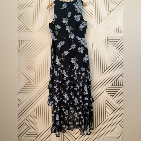 INC International Concepts Floral Tiered layered layers Maxi crossover Dress 10 - Picture 12 of 14